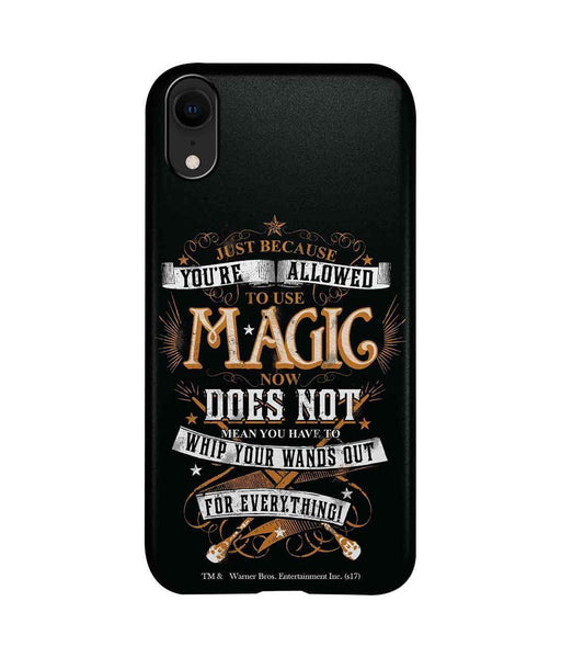 Wand Wisdom - Pro Case for iPhone XR