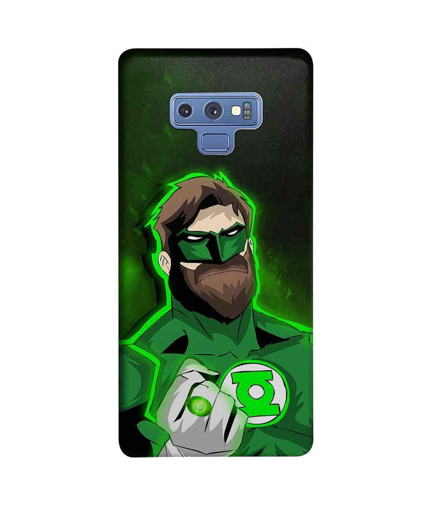 Beard Club Green Lantern - Sublime Case for Samsung Note 9
