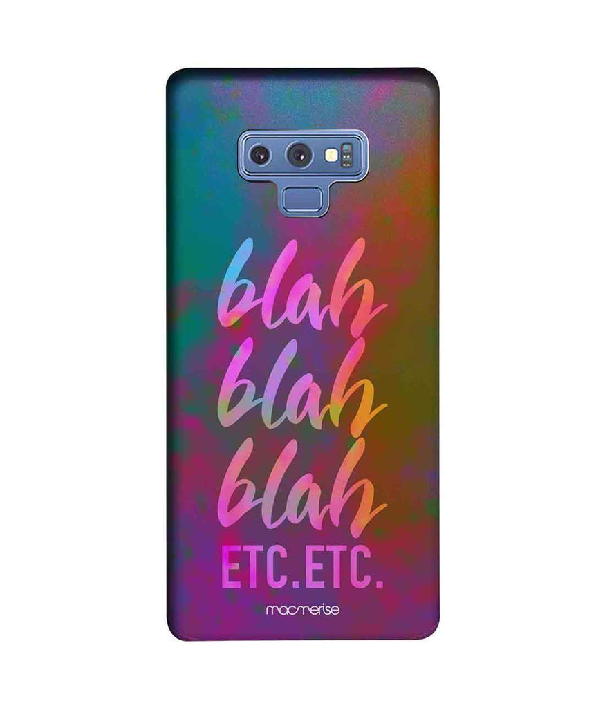 Blah Blah - Sublime Case for Samsung Note 9