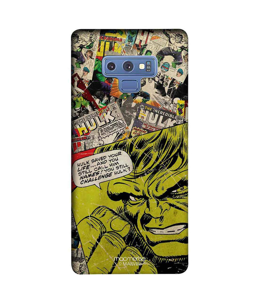 Comic Hulk - Sublime Case for Samsung Note 9