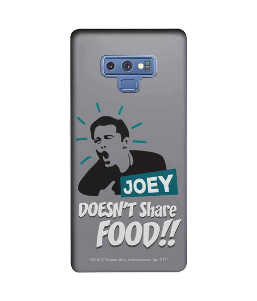Friends Joey doesnt share food - Sublime Case for Samsung Note 9