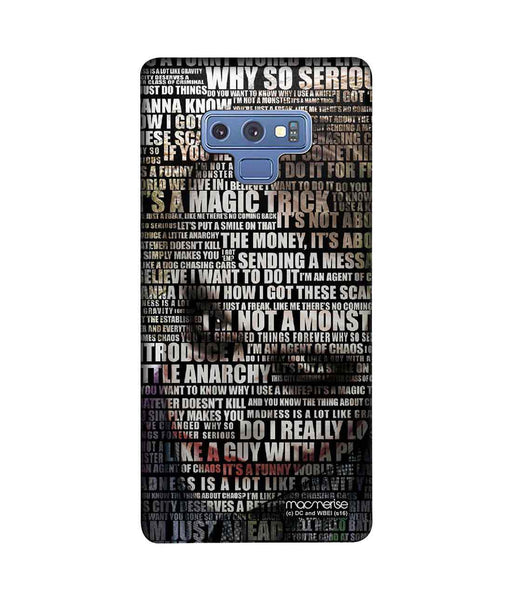 Joker Quotes - Sublime Case for Samsung Note 9