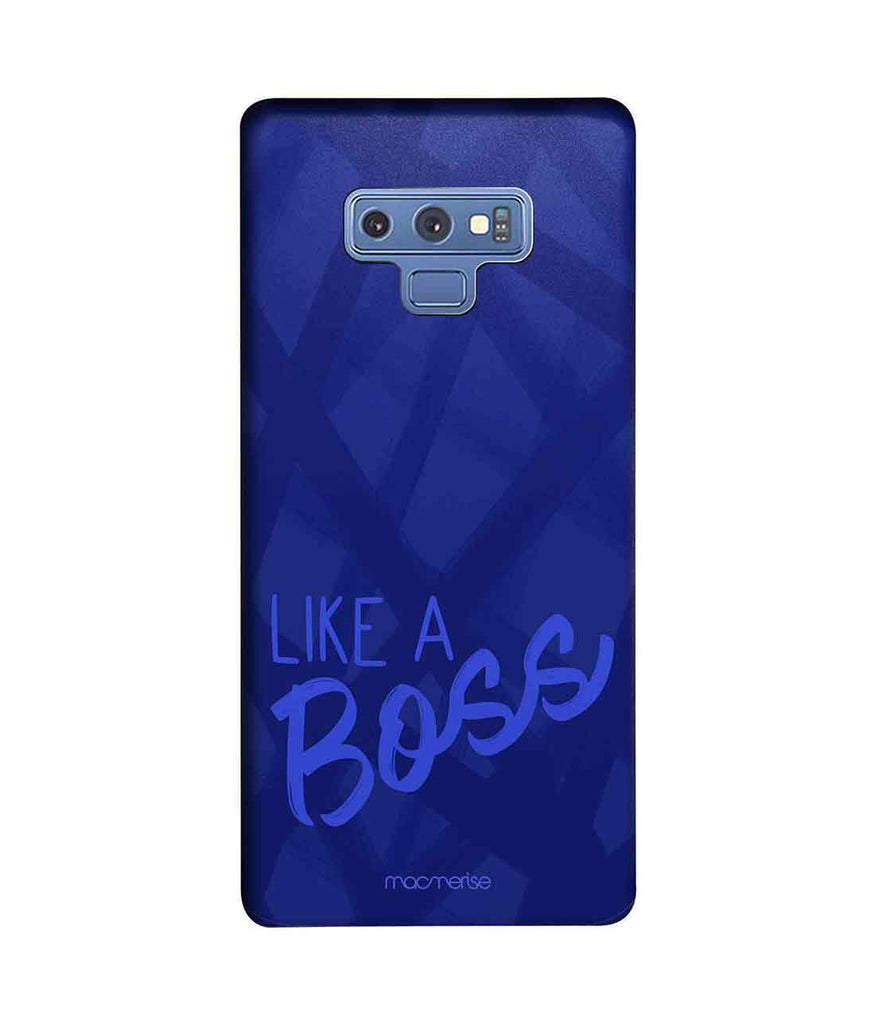 Like A Boss Blue - Sublime Case for Samsung Note 9