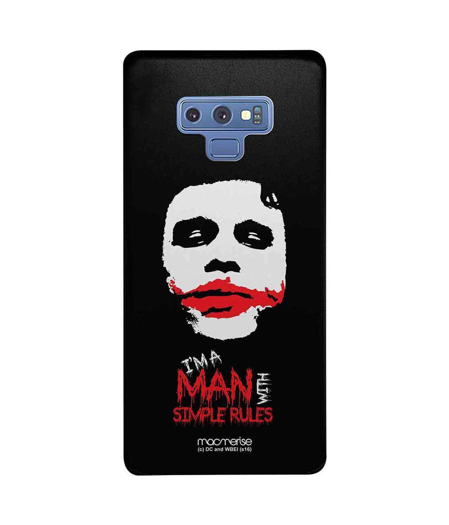 Man With Simple Rules - Sublime Case for Samsung Note 9