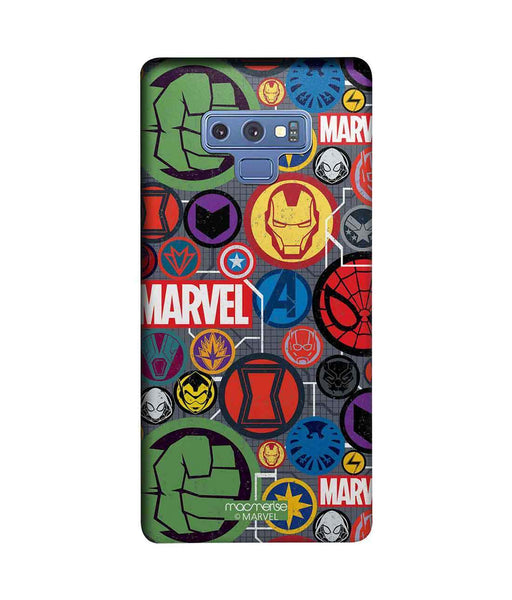 Marvel Iconic Mashup - Sublime Case for Samsung Note 9