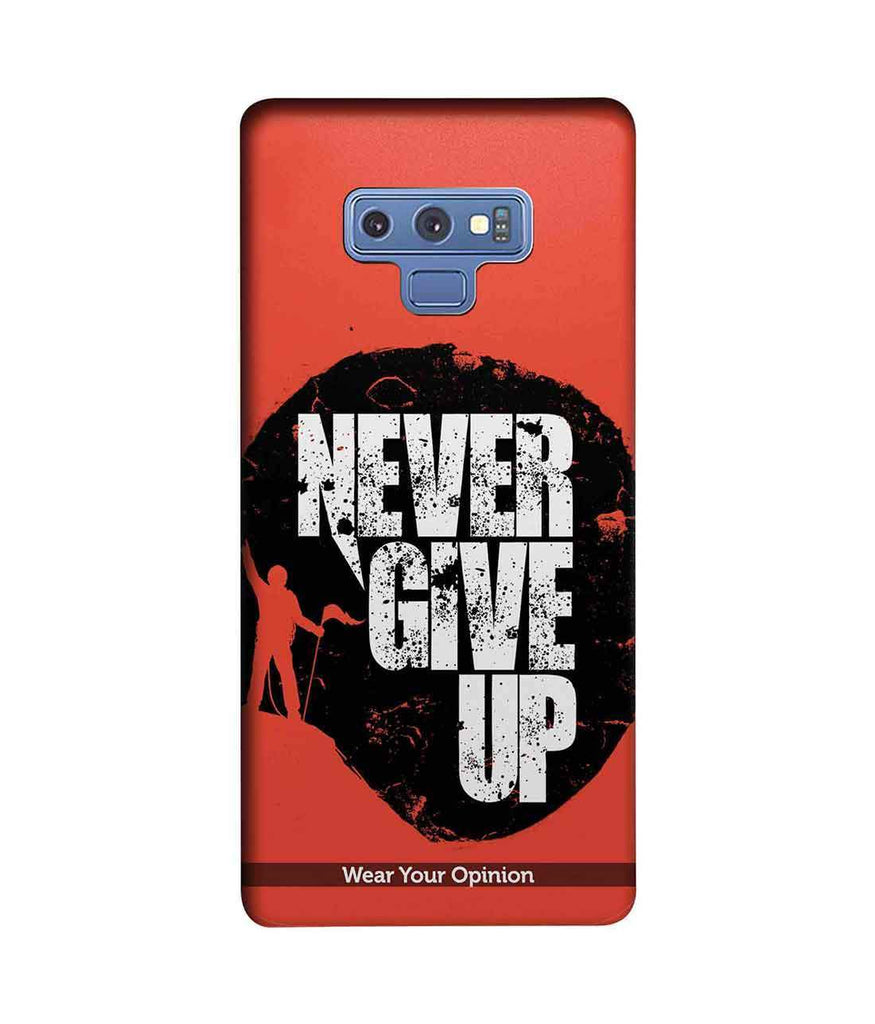 Never give up - Sublime Case for Samsung Note 9