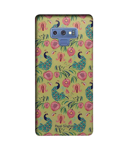 Payal Singhal Anaar and Mor Olive - Sublime Case for Samsung Note 9