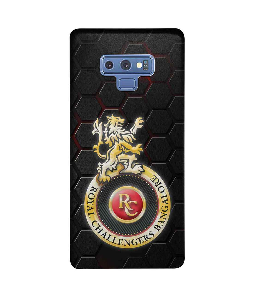 Play Bold RCB Logo - Sublime Case for Samsung Note 9