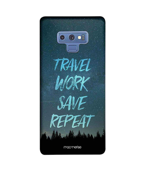 Travel Work Save Repeat - Sublime Case for Samsung Note 9