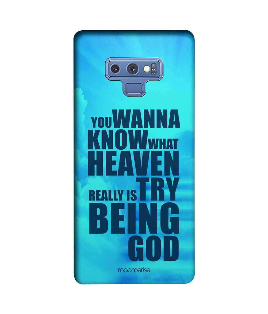 Try Being God Blue - Sublime Case for Samsung Note 9