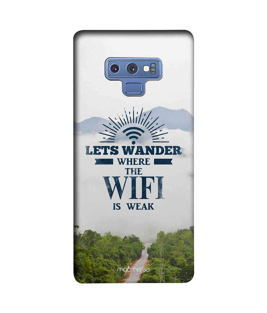 Wander without Wifi - Sublime Case for Samsung Note 9