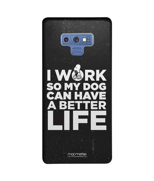 Work for my Dog - Sublime Case for Samsung Note 9