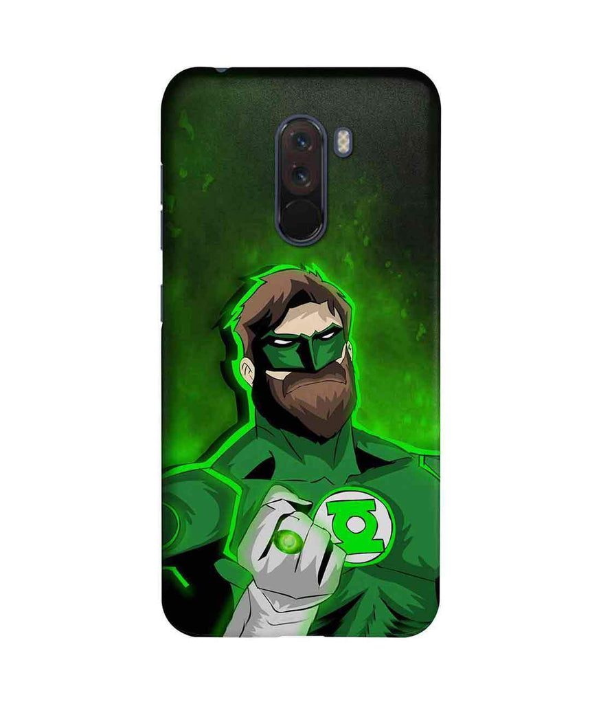 Beard Club Green Lantern - Sublime Case for Xiaomi Poco F1