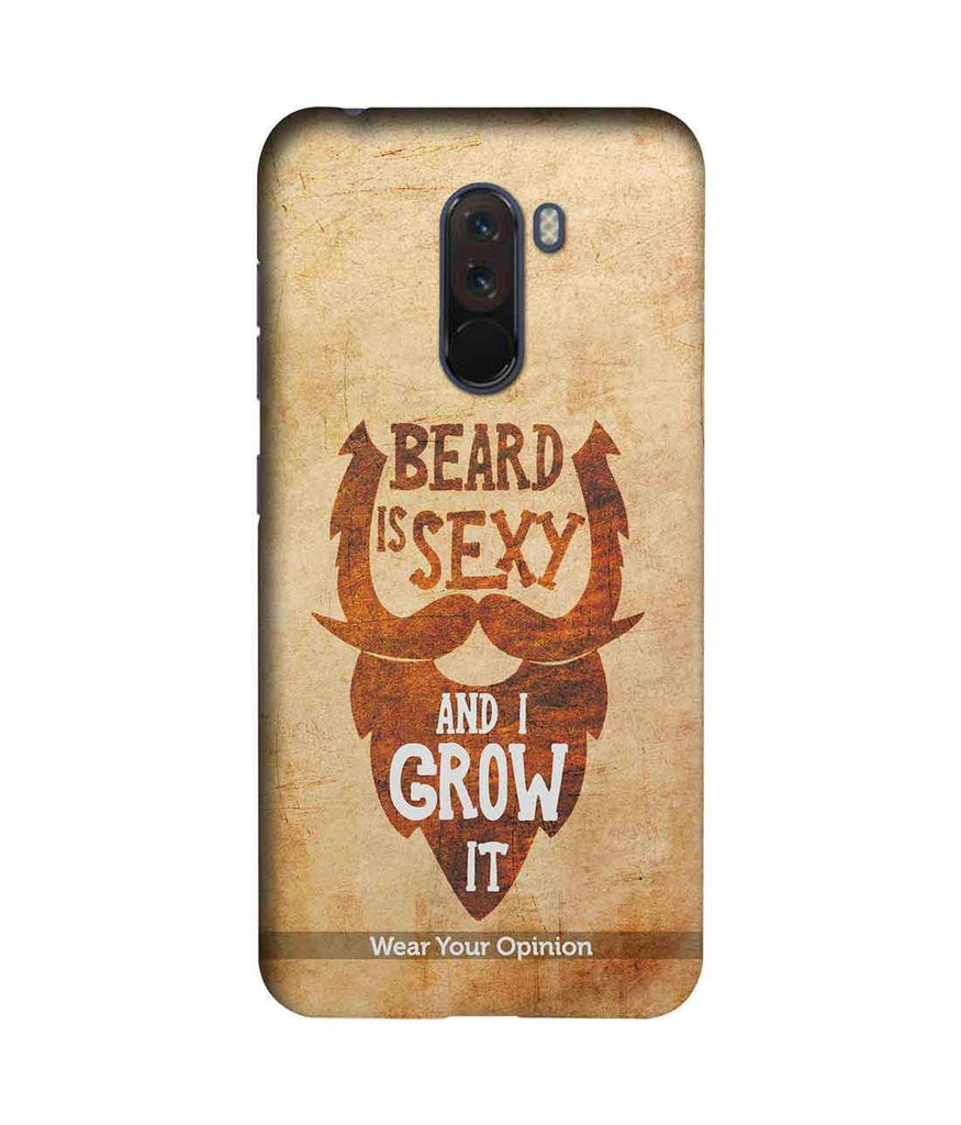 Beard is sexy - Sublime Case for Xiaomi Poco F1