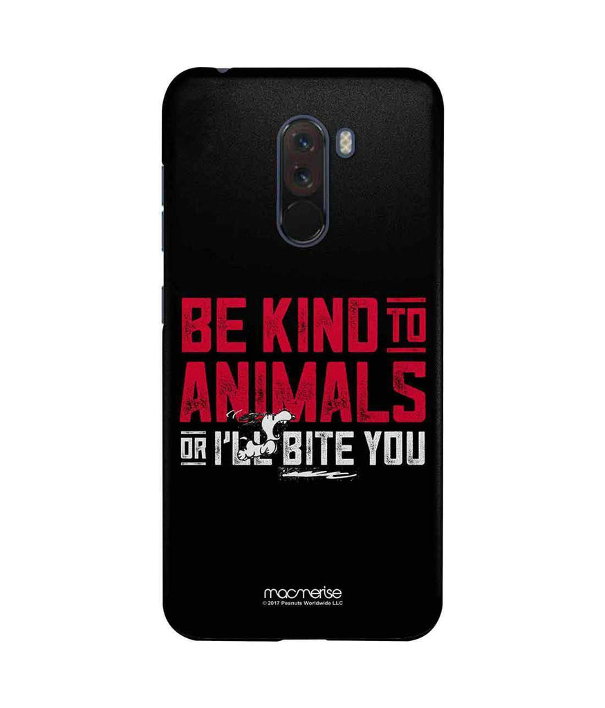 Be Kind to Animals - Sublime Case for Xiaomi Poco F1