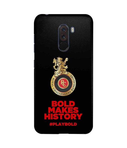 Bold makes History - Sublime Case for Xiaomi Poco F1