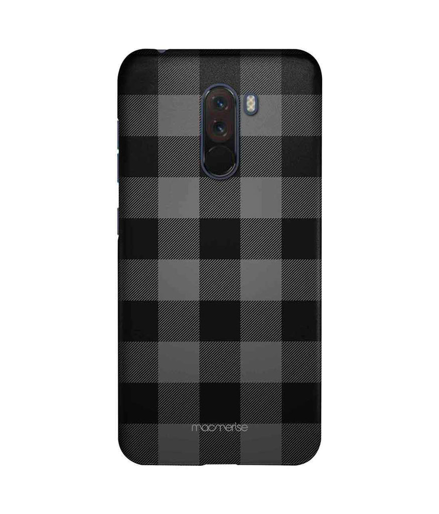 Checkmate Black - Sublime Case for Xiaomi Poco F1