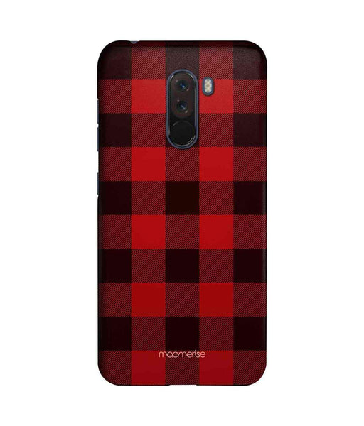 Checkmate Red - Sublime Case for Xiaomi Poco F1