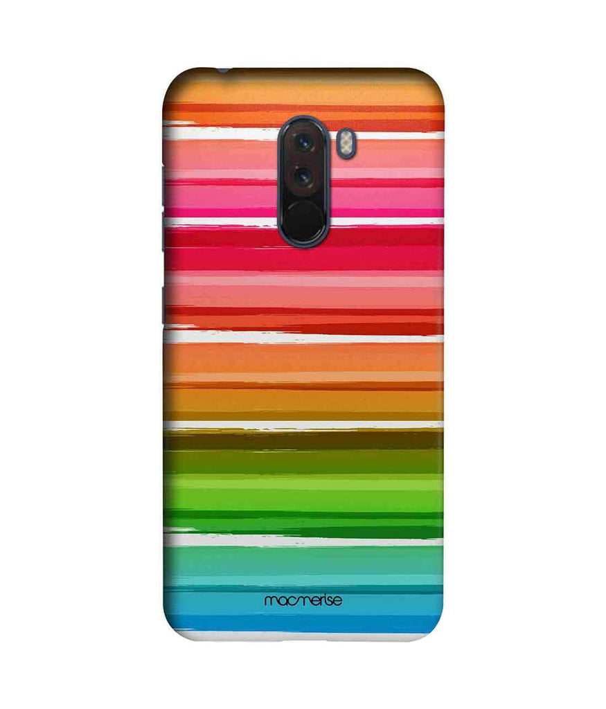 Colourful Brush Strokes - Sublime Case for Xiaomi Poco F1