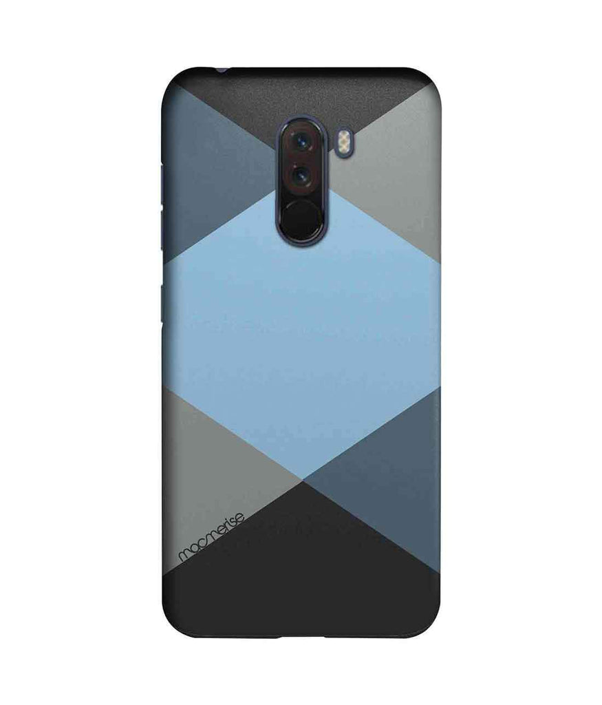 Criss Cross Blugrey - Sublime Case for Xiaomi Poco F1