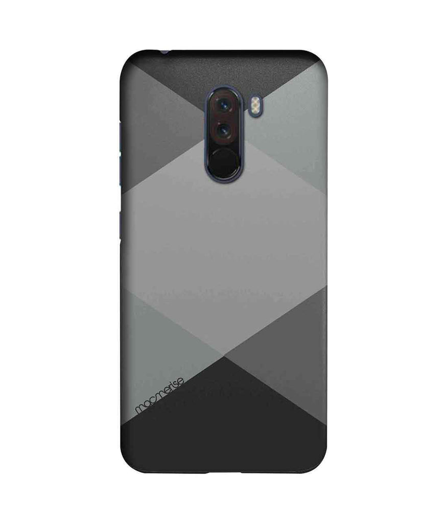 Criss Cross Grey - Sublime Case for Xiaomi Poco F1