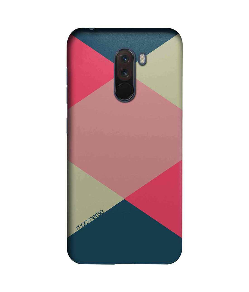 Criss Cross Tealpink - Sublime Case for Xiaomi Poco F1
