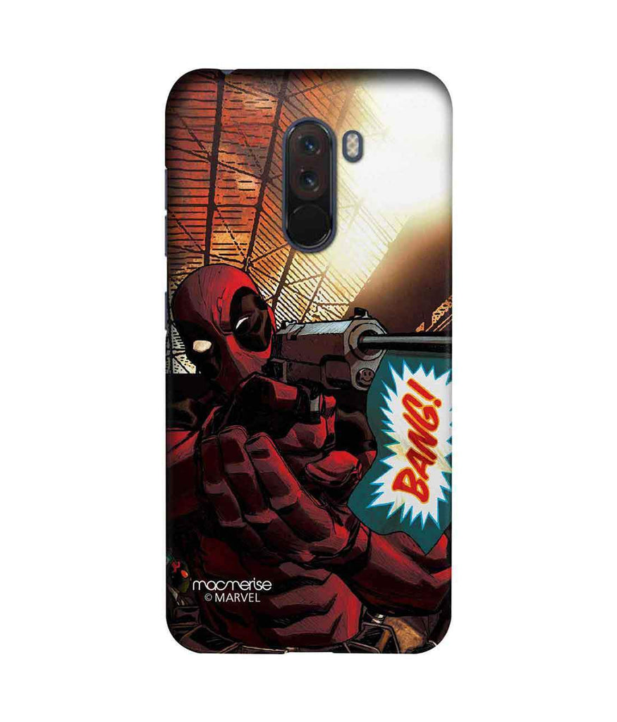 Deadpool takes aim - Sublime Case for Xiaomi Poco F1