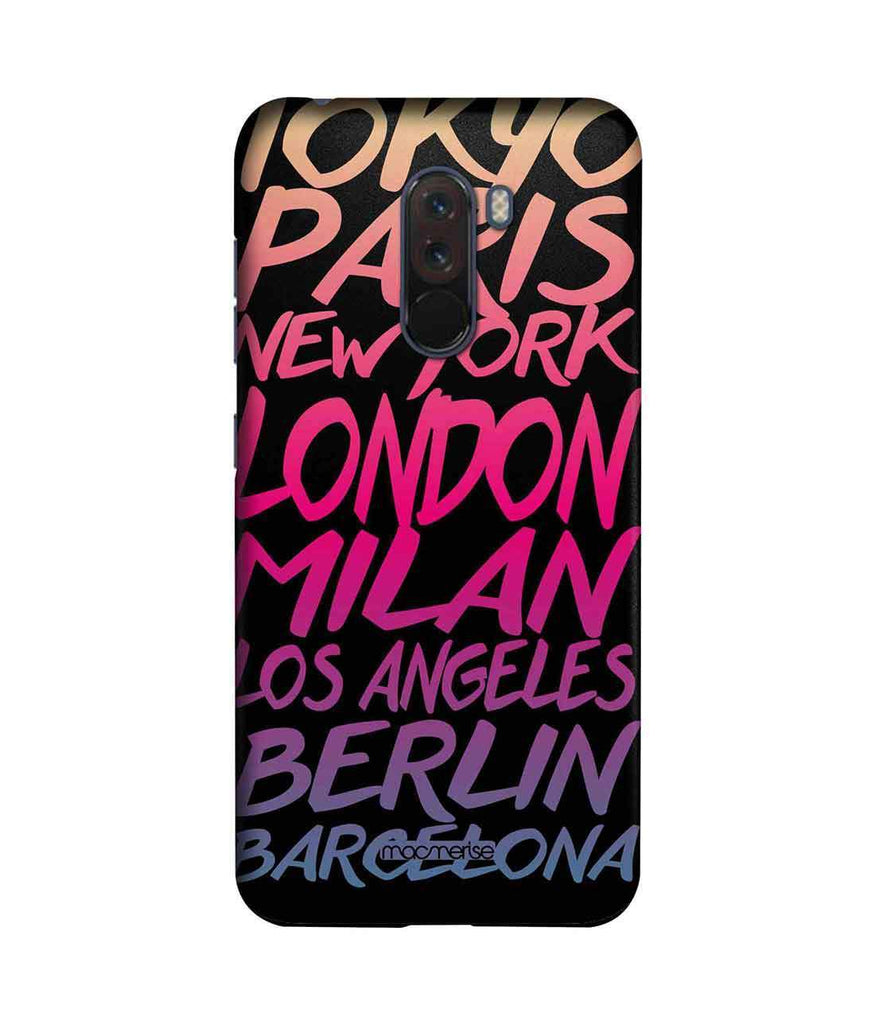 Fashion Cities - Sublime Case for Xiaomi Poco F1