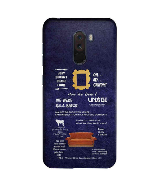 Friends Essentials - Sublime Case for Xiaomi Poco F1