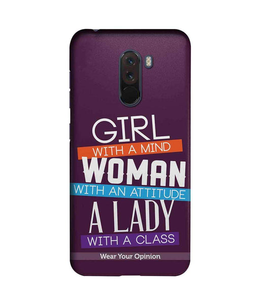 Girl Woman Lady - Sublime Case for Xiaomi Poco F1