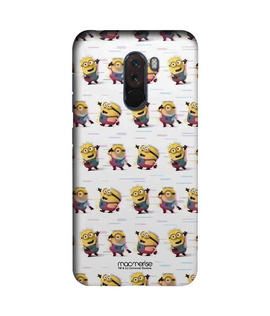 Groovy Minions White - Sublime Case for Xiaomi Poco F1