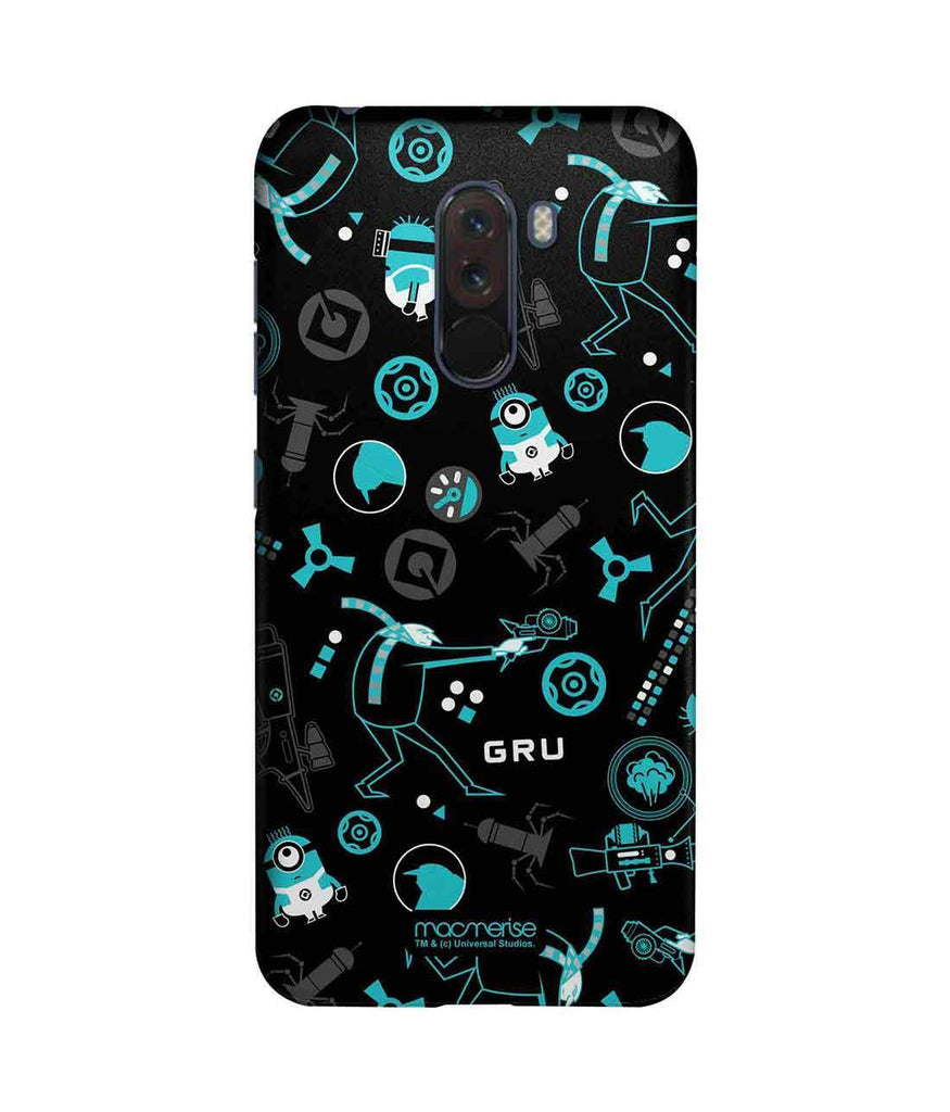 Gru Mania Teal - Sublime Case for Xiaomi Poco F1