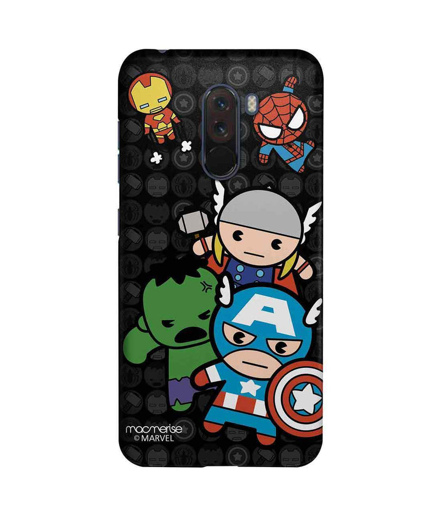 Kawaii Art Marvel Comics - Sublime Case for Xiaomi Poco F1