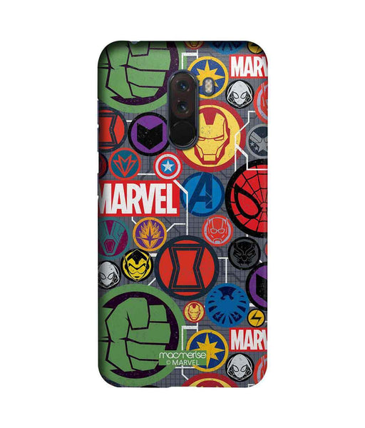 Marvel Iconic Mashup - Sublime Case for Xiaomi Poco F1