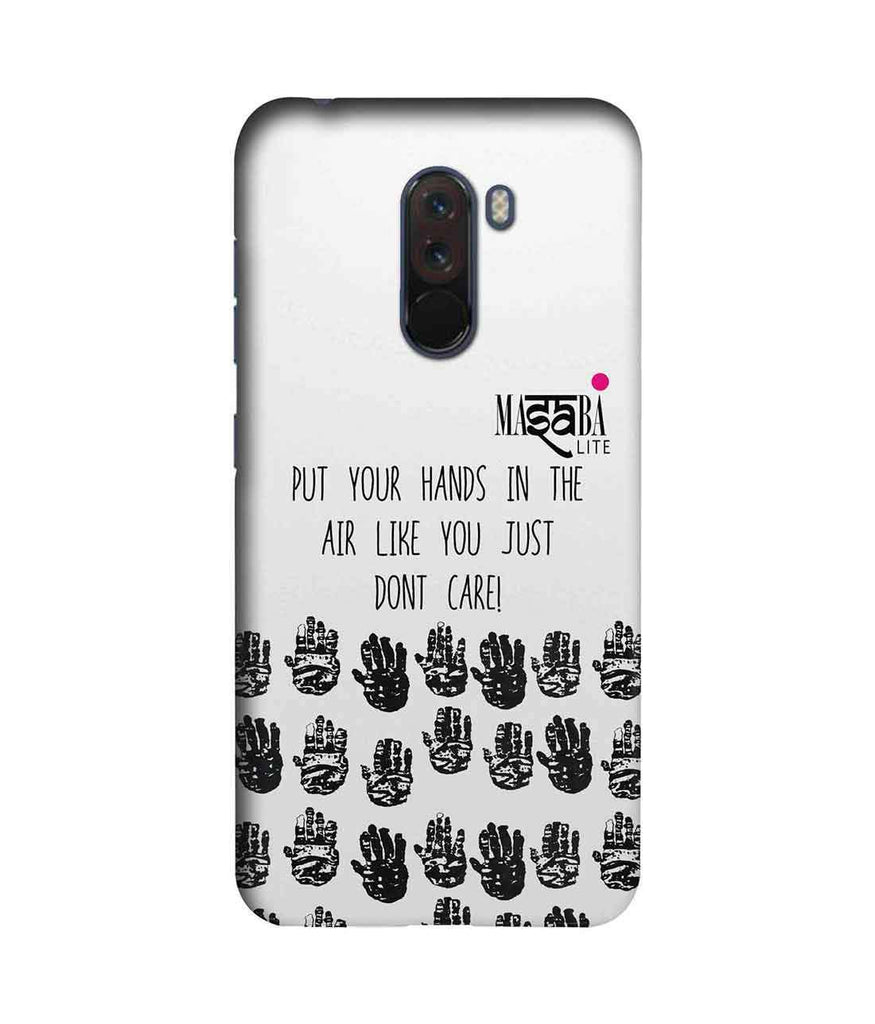 Masaba Hands Up - Sublime Case for Xiaomi Poco F1