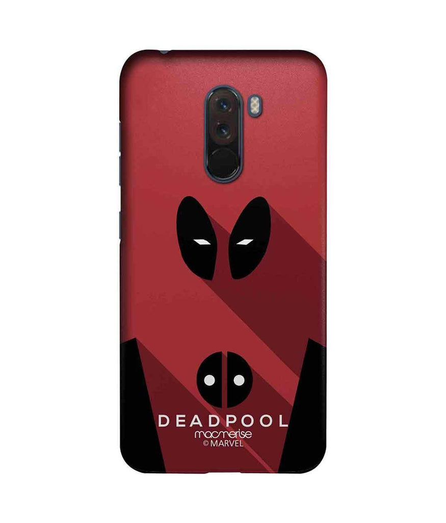 Minimalistic Deadpool - Sublime Case for Xiaomi Poco F1