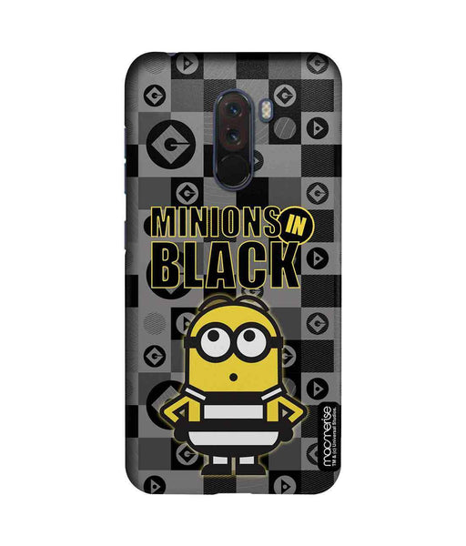 Minions In Black - Sublime Case for Xiaomi Poco F1