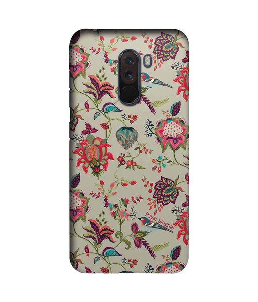 Payal Singhal Chidiya Beige - Sublime Case for Xiaomi Poco F1