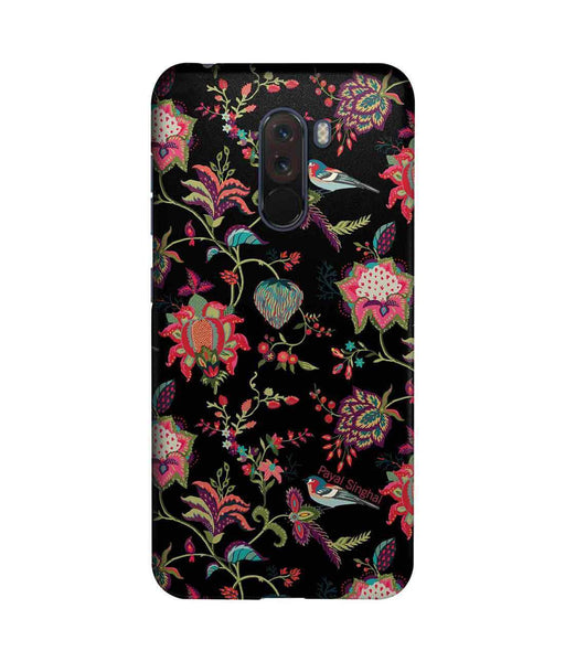 Payal Singhal Chidiya Black - Sublime Case for Xiaomi Poco F1