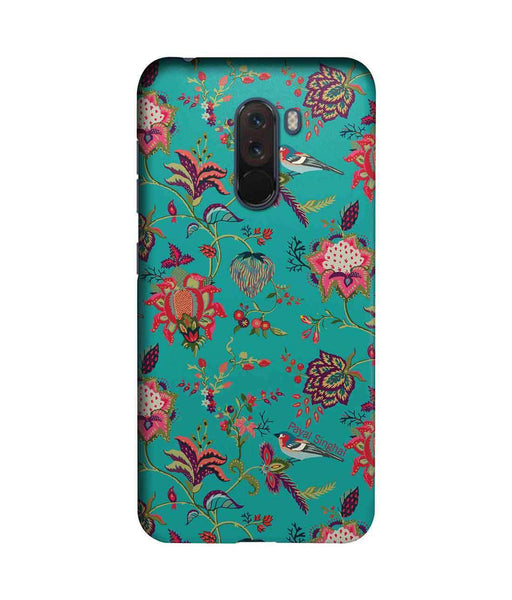 Payal Singhal Chidiya Teal - Sublime Case for Xiaomi Poco F1