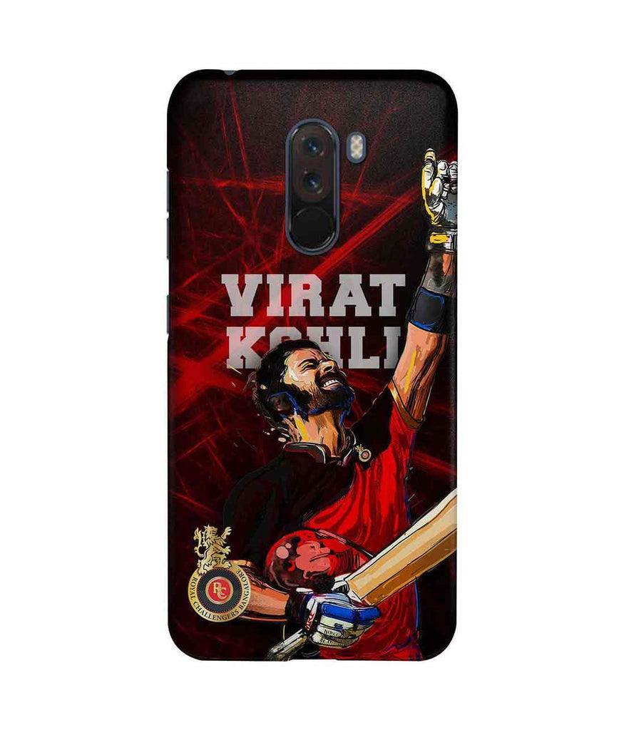 Play Bold Kohli - Sublime Case for Xiaomi Poco F1