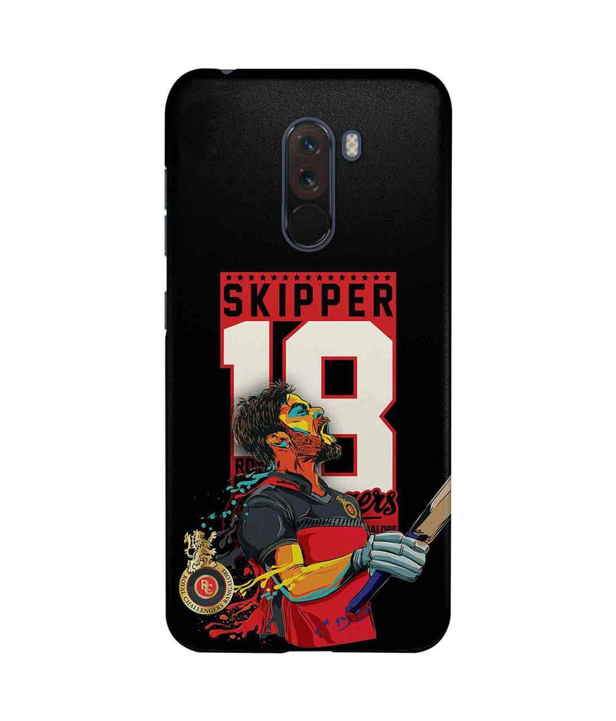 RCB Skipper 18 - Sublime Case for Xiaomi Poco F1