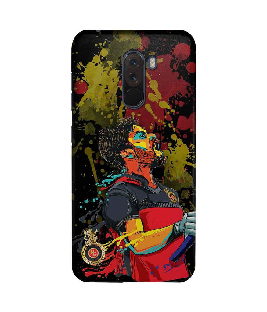 Splash Illustration Virat - Sublime Case for Xiaomi Poco F1