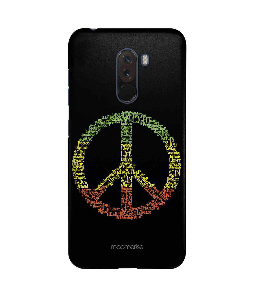 Symbol of Peace - Sublime Case for Xiaomi Poco F1