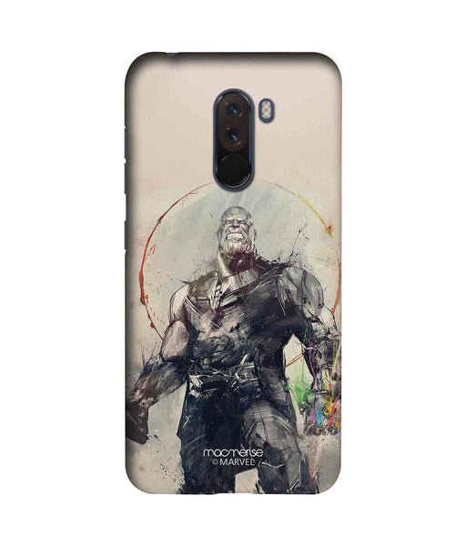 Thanos Sketch Art - Sublime Case for Xiaomi Poco F1