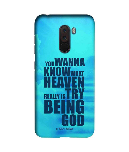 Try Being God Blue - Sublime Case for Xiaomi Poco F1